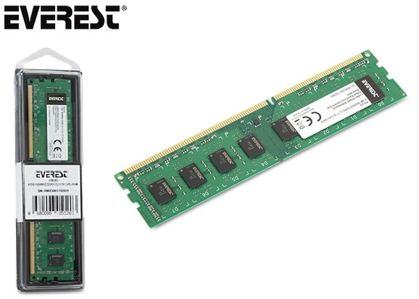 Everest Ram Pc 8Gb Ddr3 1600Mhz Rm-8 Cl9 16 Cipli - 4