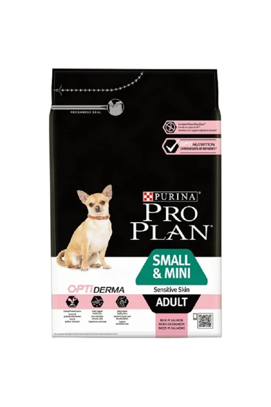 Sensitive Small Mini Adult Yetişkin Somonlu Köpek Maması 3 Kg - 1