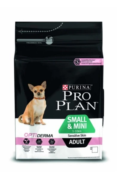 Small Mini Somonlu Küçük Irk Yetişkin Köpek Maması 3 kg - 1