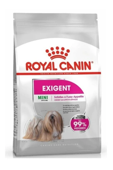 Mini Exigent Küçük Irk Seçici Köpekler Için Mama 3 kg - 1