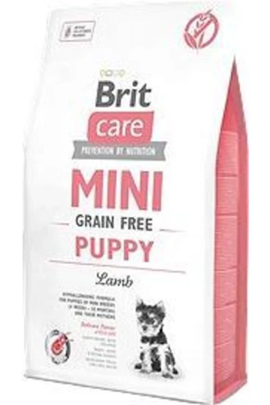 Brit Care Tahılsız Kuzu Etli Mini Irk Yavru Köpek Maması 2 Kg - 1