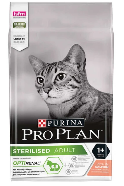 Proplan Kısırlaştırılmış Somonlu Kuru Kedi Maması 3 kg ürün görseli
