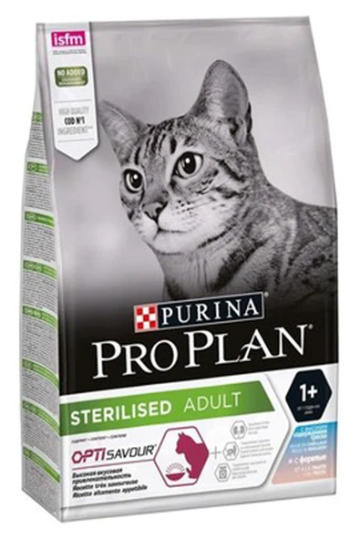Pro Plan Sterilised Morina Ve Okyanus Balıklı Kısırlaştırılmış Yetişkin Kedi Maması 10 Kg ürün görseli