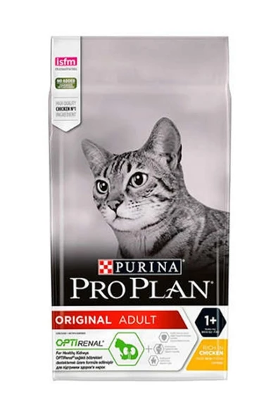 Pro Plan Tavuk ve Pirinçli Yetişkin Kedi Maması 3kg