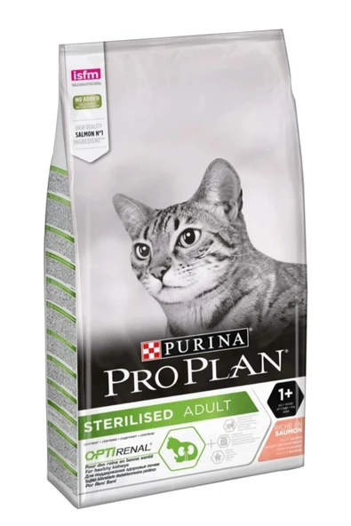 Proplan Sterilised Kısırlaştırılmış Somonlu Kedi Maması 10 Kg ürün görseli 1