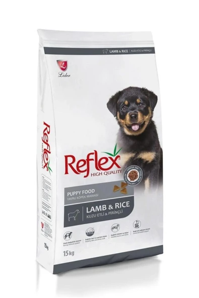 Kuzu Etli ve Pirinçli Yavru Köpek Maması 15 KG