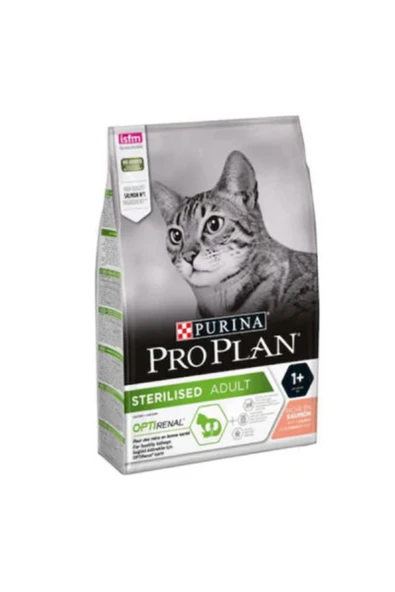 Proplan Kısırlaştırılmış Somonlu Kuru Kedi Maması 3 kg ürün görseli