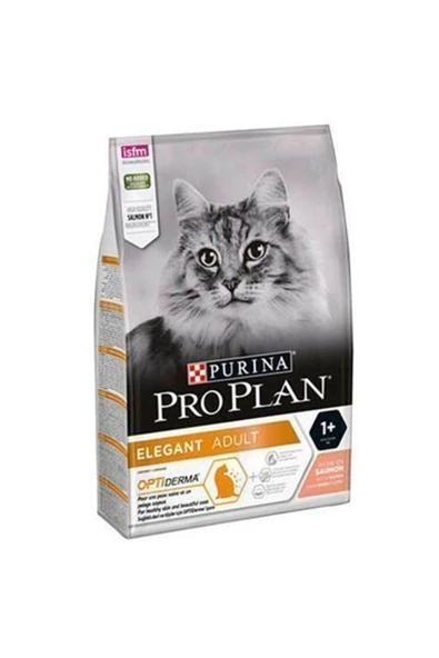 Derma Plus (elegant Adult) Tüy Yumaği Kontrolü Somonlu Kedi Mamasi 10 kg