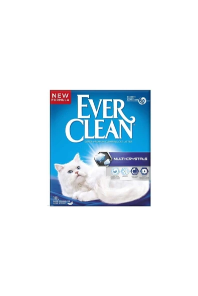 Multi Crystal Extra Güçlü Topaklaşan Kedi Kumu 10 Lt