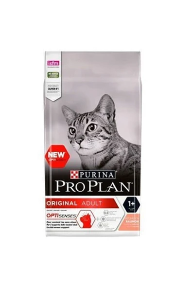 Pro Plan Original Somonlu Yetişkin Kedi Maması 10 Kg (skt09/2022) ürün görseli