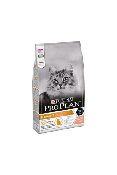Pro Plan Elegant Derma Plus Somonlu Yetişkin Kedi Maması 3kg ürün görseli