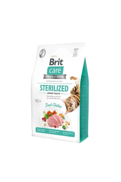 Hypo-allergenic Urinary Tahılsız Tavuklu Kısırlaştırılmış Kedi Maması 7 Kg ürün görseli