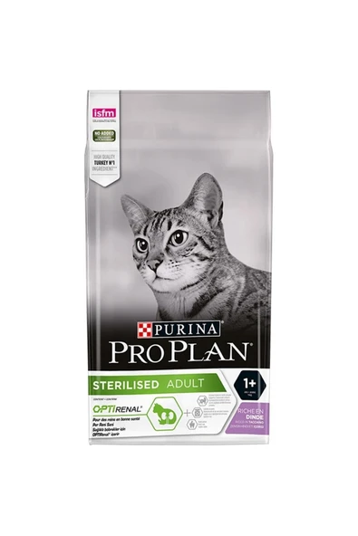 Pro Plan Sterilised Hindili Kısırlaştırılmış Kuru Kedi Maması 10 Kg
