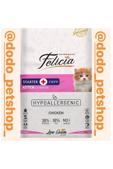 Az Tahıllı 12 Kg Yavru Tavuklu Hypoallergenic Kedi Maması - Resim 3