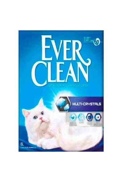 Multi Crystal Blend Multi Kristal Karışım Kedi Kumu 6 Lt