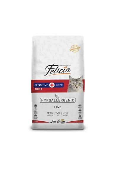 Az Tahıllı 12 Kg Kuzu Etli Yetişkin Hypoallergenic Kedi Maması ürün görseli