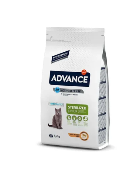 Young Tavuklu Kısırlaştırılmış Yavru Kedi Maması 1,5kg ürün görseli