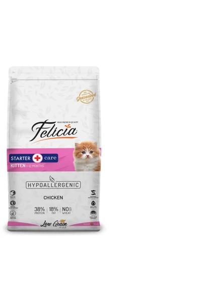 Az Tahıllı Yavru Tavuklu Hypoallergenic Kedi Maması 12 kg