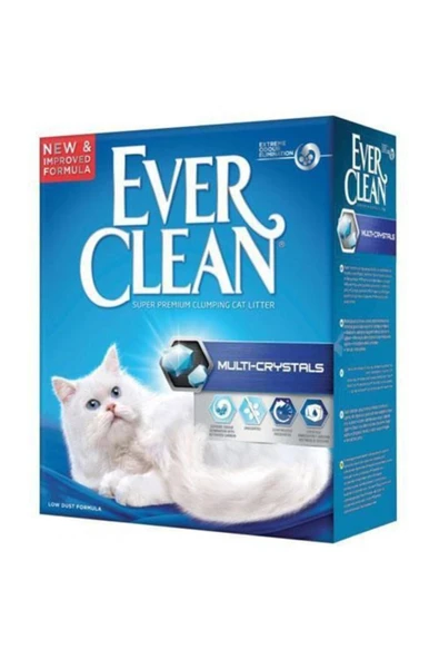 Multi Crystal Kokusuz Topaklaşan 6 lt Kedi Kumu