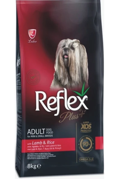 Kuzu Etli ve Prinçli Küçük Irk Mini Small Yetişkin Köpek Maması 8 kg ürün görseli 1