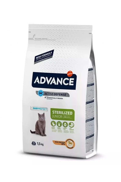 Young Kısırlaştırılmış Yavru Kedi Maması 1,5 kg ürün görseli