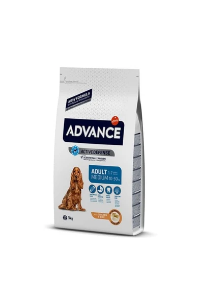Adult Medium Tavuklu Orta Irk Yetişkin Köpek Maması 3 Kg