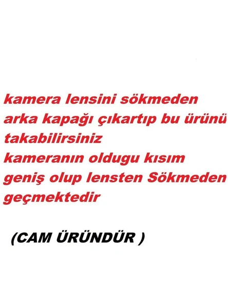 İPhone XS MAX Arka Kapak (CAM) - 3