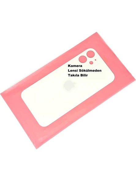 Iphone 12 Mini Arka Pil Batarya Kapağı (Cam) - 3