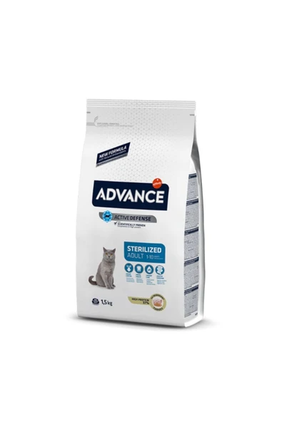 Adult Kısırlaştırılmış Hindili Yetişkin Kedi Maması - 1,5 kg