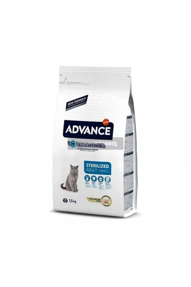 Hindi Etli Sterilised Kısırlaştırılmış Kedi Maması 15 Kg