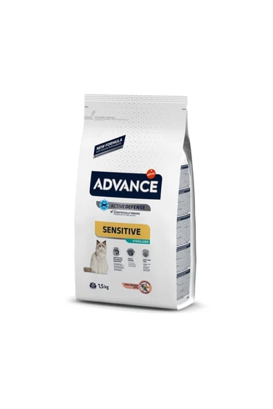 Steril Sensitive Somonlu Yetişkin Kısır Kedi Maması 1,5kg
