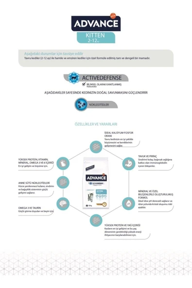 Kitten Tavuklu Yavru Kedi Maması 1.5 Kg - 223-924522 - 2
