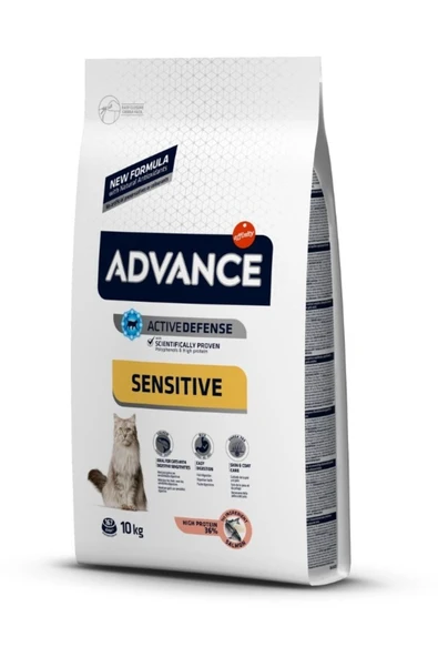 Sensitive Somonlu Yetişkin Kedi Maması 10 Kg ürün görseli