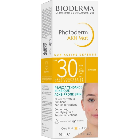 Bioderma Akn Mat Güneş Kremi 40 ml
