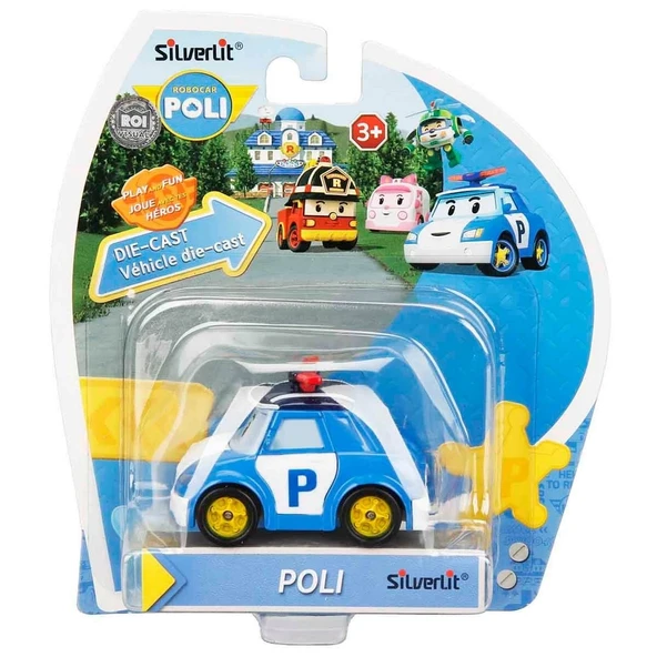 Robocar Poli Metal Araç Karakter Figür Poli - 2