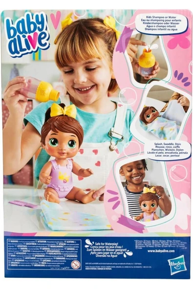 BABY ALİVE BEBEĞİMLE ŞAMPUAN EĞLENCESİ ESMER F9120 - 4
