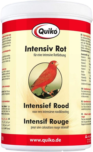 Quiko İntensiv Rot Kırmızı Renk Boyası 500gr - 1