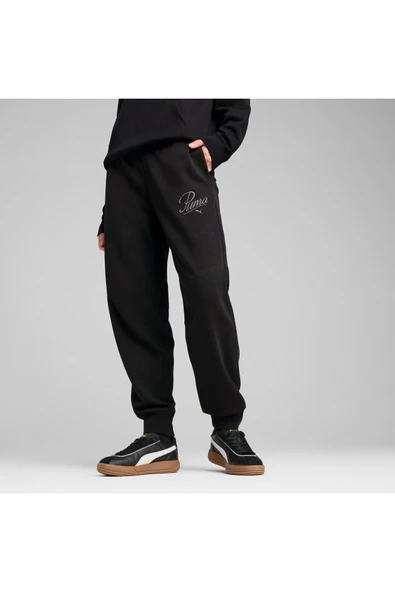 PUMA KADIN SCRIPT COMFORT SWEATPANTS EŞOFMAN ALT 68498501 - 5