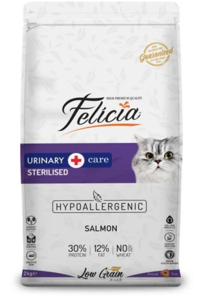 Uniery Care Kısırlaştırılmış Kedi Maması Somonlu 2kg ürün görseli