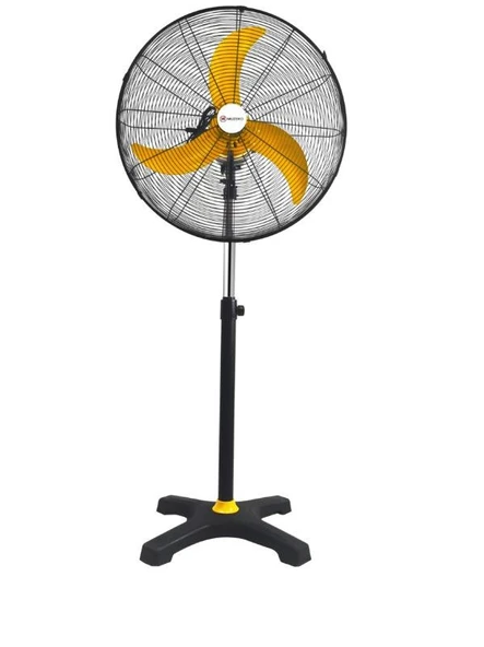 MUZEKO MZK-750 MEGA PLUS 30 INÇ SARI KANATLI SANAYİ TİPİ AYAKLI VANTİLATÖR 75CM