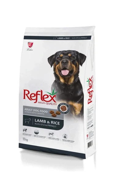 Refleks Kuzu Etli Ve Pirinçli Yetişkin Köpek Maması 15 Kg - Resim 4