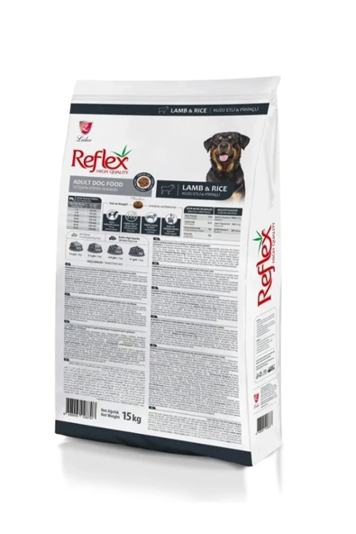 Refleks Kuzu Etli Ve Pirinçli Yetişkin Köpek Maması 15 Kg - Resim 5