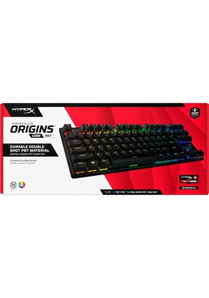 HyperX Alloy Origins Core Mekanik Klavye Red Switch Tkl 4p5p3aa - 3