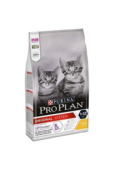 Pro Plan Kitten Original Tavuk Etli Yavru Kedi Maması 3 Kg ürün görseli