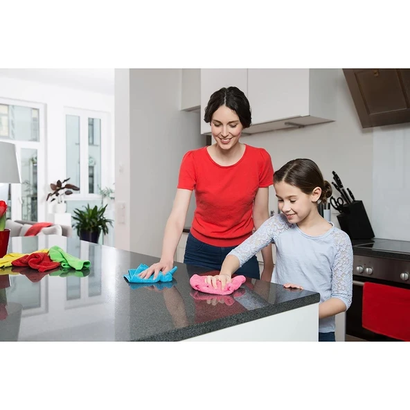 Vileda Mikrofiber Temizlik Bezi Colors 8 Li - 4