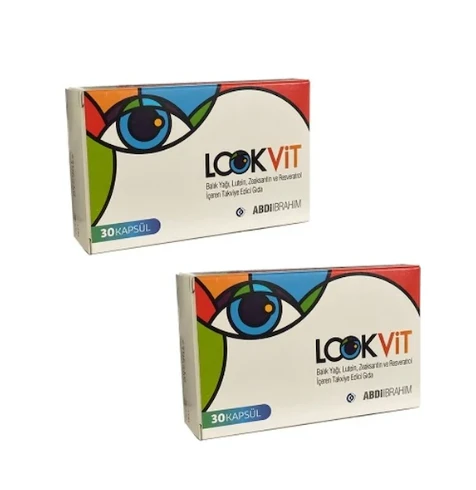 Lookvit Takviye Edici Gıda 2 x 30 Kapsül
