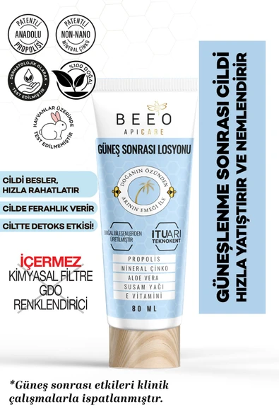 Bee'o Up Apicare Güneş Sonrası Losyonu 80 ml
