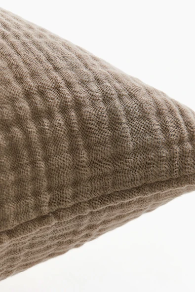 Müslin Yastık Kılıfı Seti 2li 50x70 Yumuşak Doku Lüks Pamuk Premium Organik Pamuklu 2 Yastık Kılıfı - 5