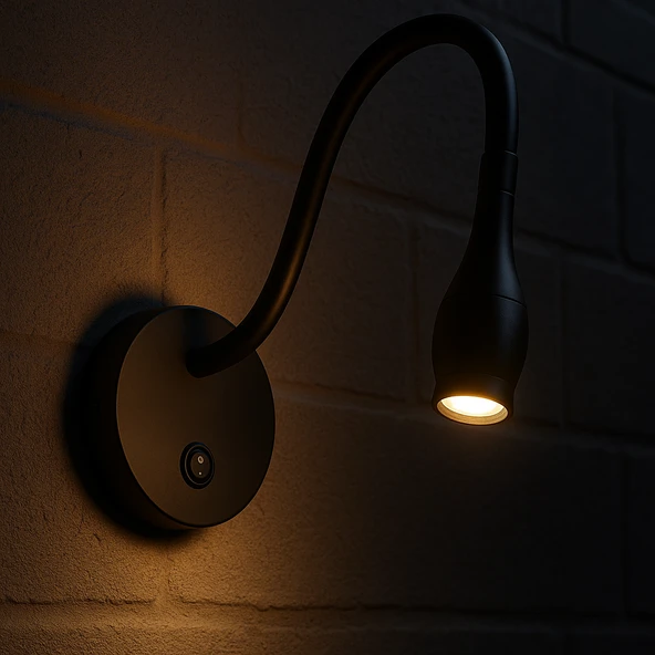 CATA CT-5232 3W LED Esnek Boyunlu Yatak Başı Okuma Apliği Baykuş Modeli Günışığı 3200K - 6