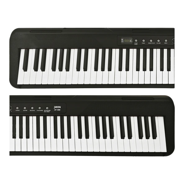 Jwin JDP-3088 Tuş Hassasiyetli 88 Tuşlu Dijital Piyano - Siyah - 5